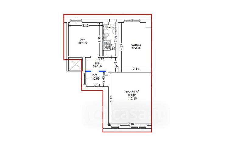 Quadrilocale in Via di Villa Redenta — foto 20 di 26