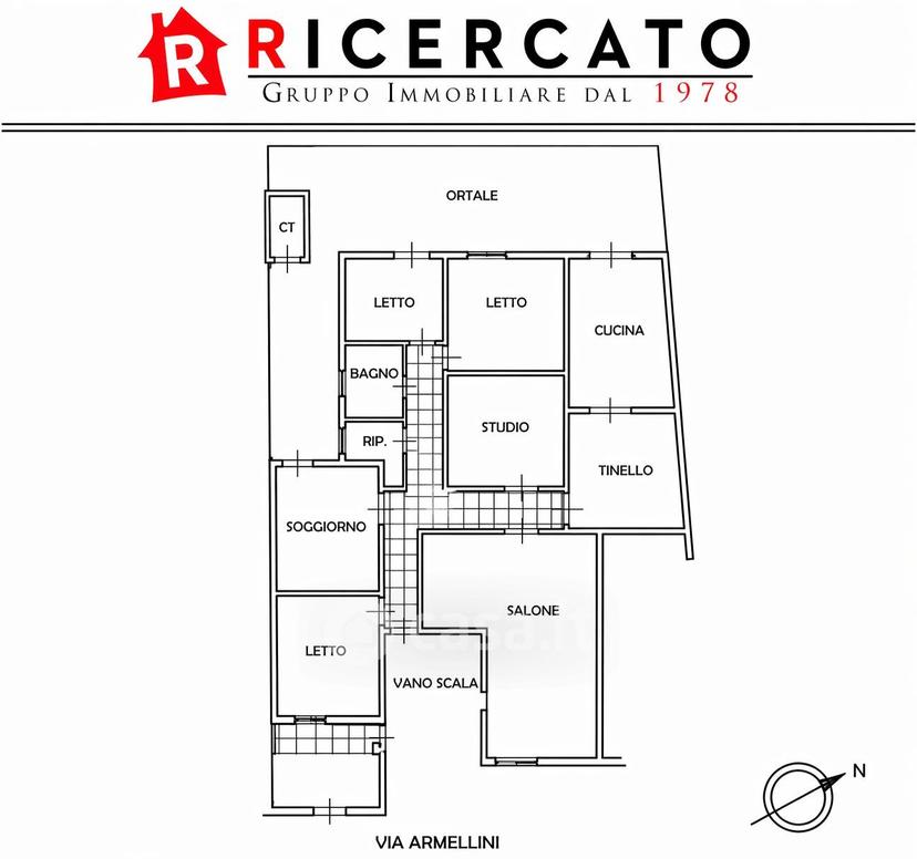 Appartamento in Via Carlo Armellini 22 — foto 36 di 66