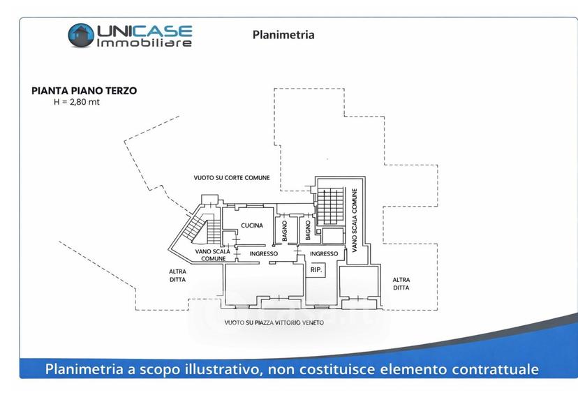 Appartamento in Piazza Vittorio Veneto 44 — foto 9 di 49