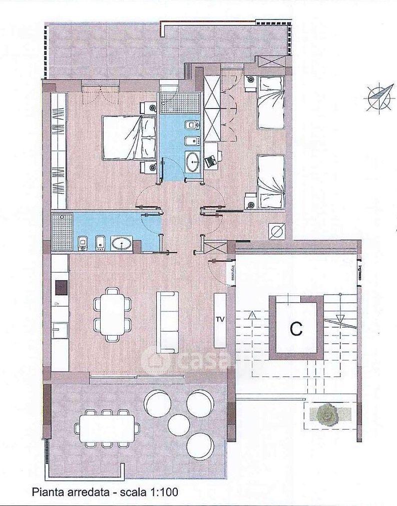 Trilocale in Traversa I San Marco 1 — foto 20 di 20
