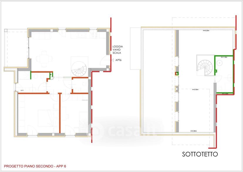 Quadrilocale in Via Goffredo Mameli 37 — foto 31 di 38