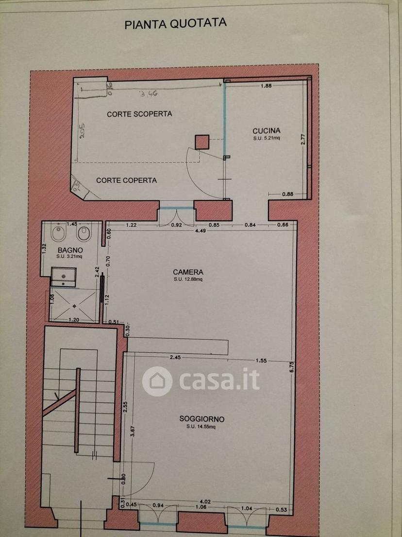 Bilocale in Via dei Bacchettoni 12 — foto 22 di 25