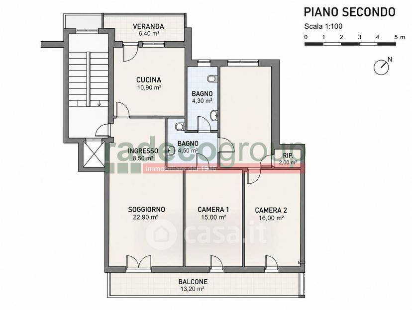 Appartamento in Via Goito 104 — foto 8 di 27
