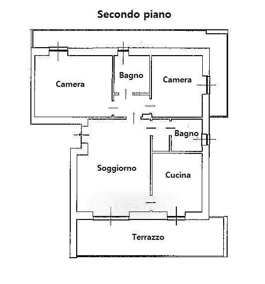 Trilocale in Via Bartolomeo Colleoni 25 — foto 17 di 27