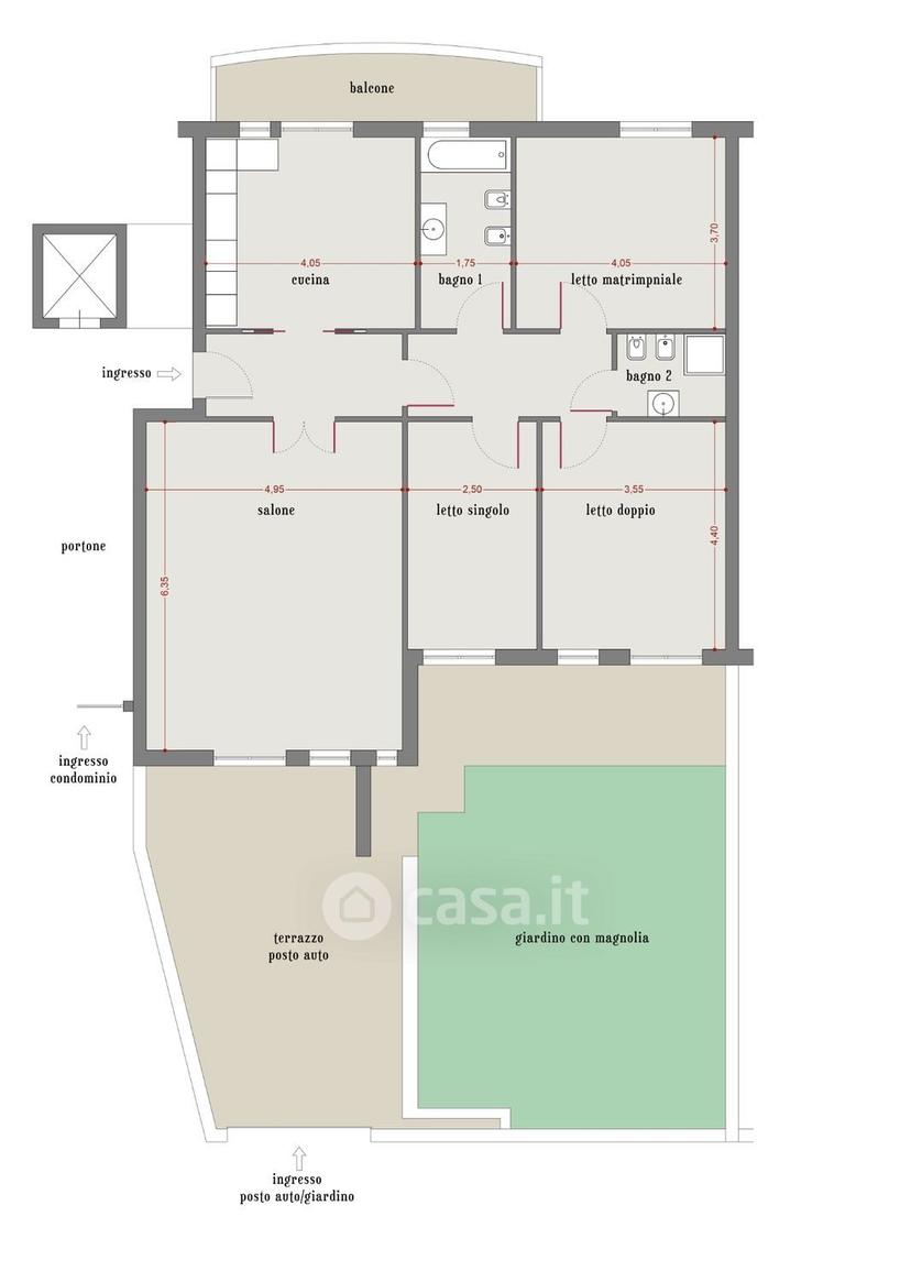 Appartamento in Via Galileo Galilei 49 — foto 3 di 20