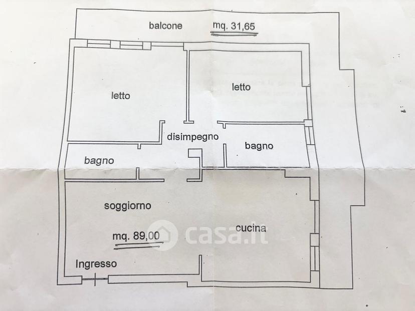 Trilocale in Via Gioacchino Pedicini — foto 26 di 28