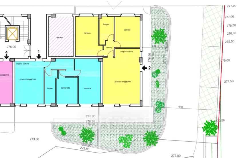 Quadrilocale in Via Mario Fanelli 12 — foto 6 di 8