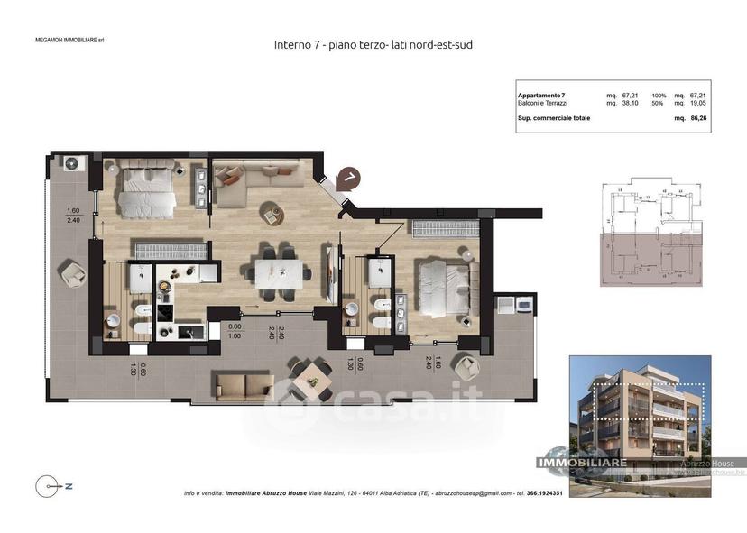 Quadrilocale in Via Firenze 67 — foto 14 di 23