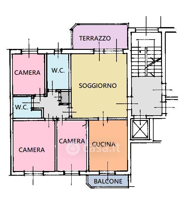 Quadrilocale in Giulio Pastore 13 — foto 13 di 42