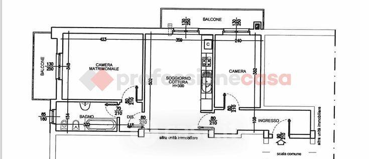 Trilocale in Via Montello 5 — foto 3 di 14