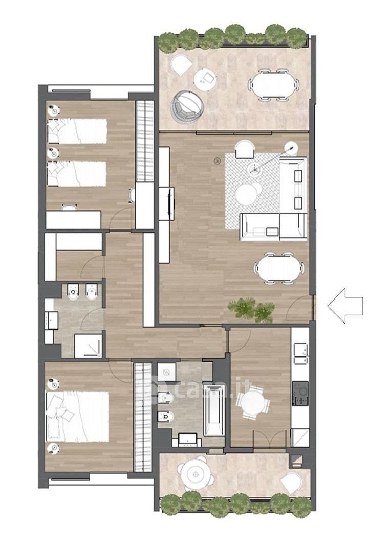 Trilocale in Residenza Solco 34 — foto 6 di 20