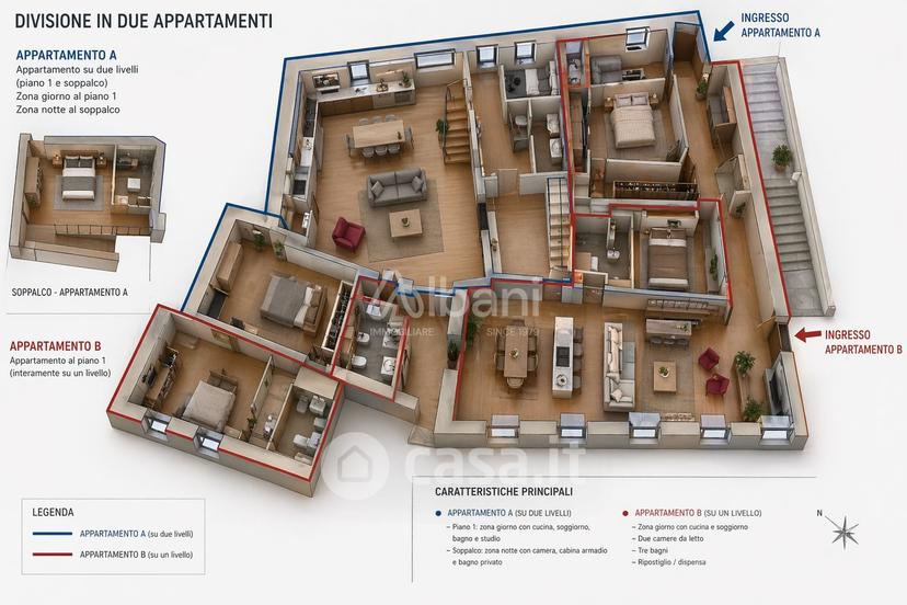 Appartamento in Via XX Settembre 35 — foto 17 di 44