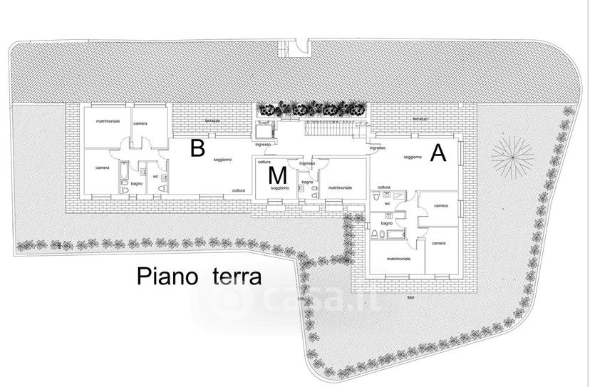 Quadrilocale in Via delle Camelie — foto 5 di 19