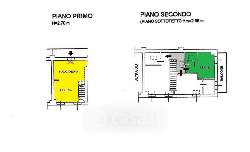 Stanza in Via Monte Grappa — foto 12 di 14