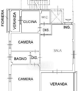 Trilocale in Via Giuseppe Biasi — foto 8 di 17