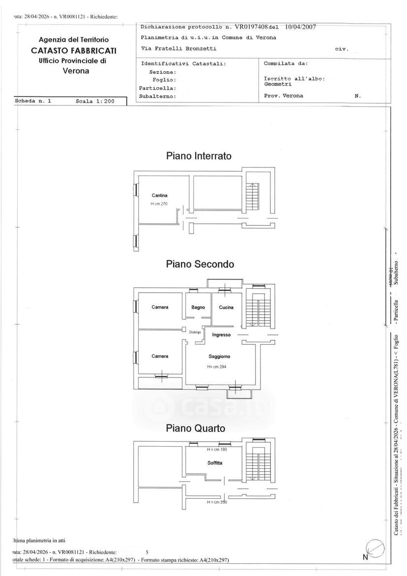 Trilocale in Via Fratelli Bronzetti 16 — foto 3 di 54