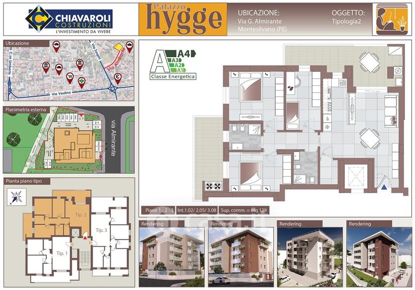 Quadrilocale in Via Almirante — foto 16 di 21