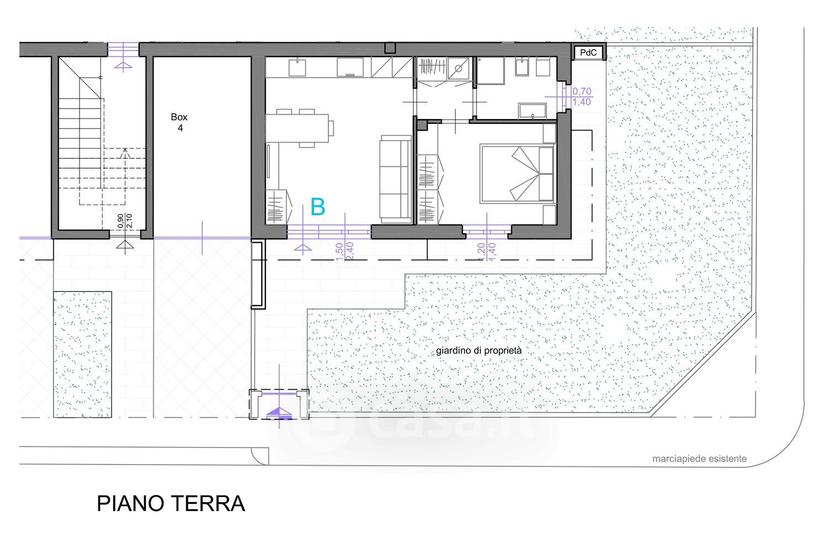 Trilocale in Via Felice Cavallotti — foto 22 di 24