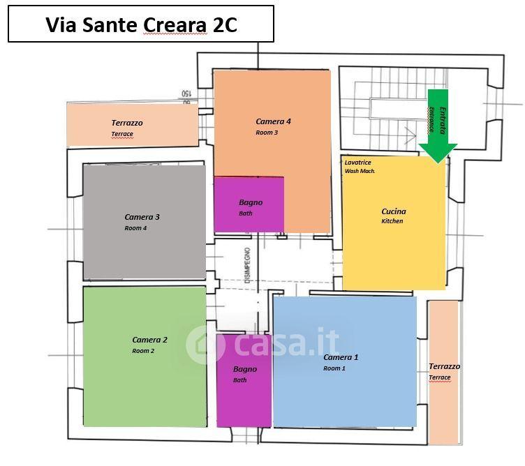Stanza in Via Sante Creara 2 C