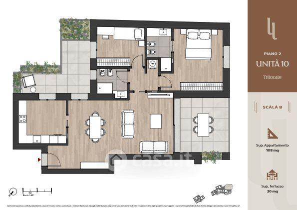 Trilocale in Via Leone Leoni — foto 3 di 23