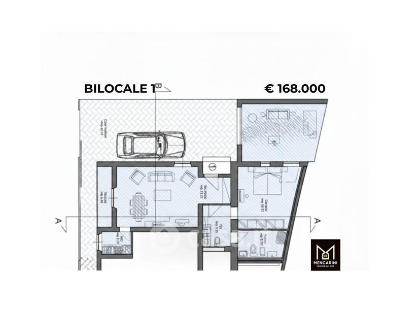 Bilocale in Via Fratelli Purgotti — foto 18 di 33