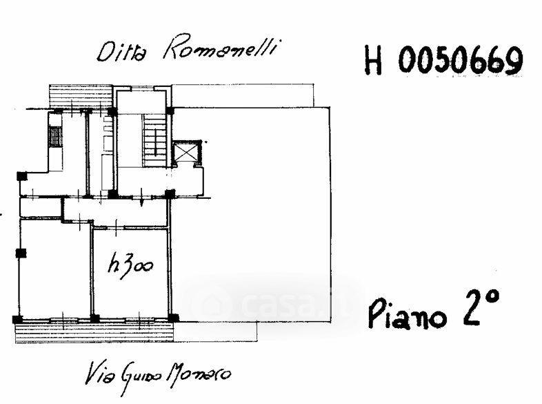 Trilocale in Via Guido Monaco