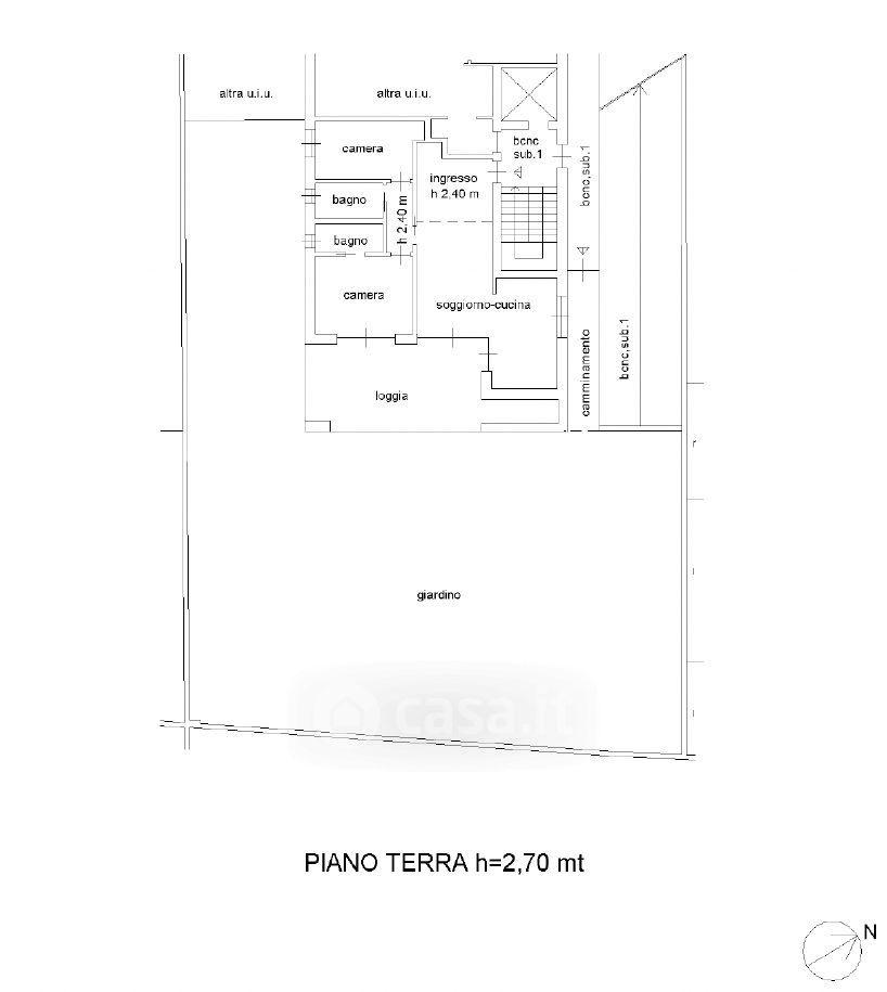Trilocale in Via Alessandro Manzoni 5 — foto 22 di 28