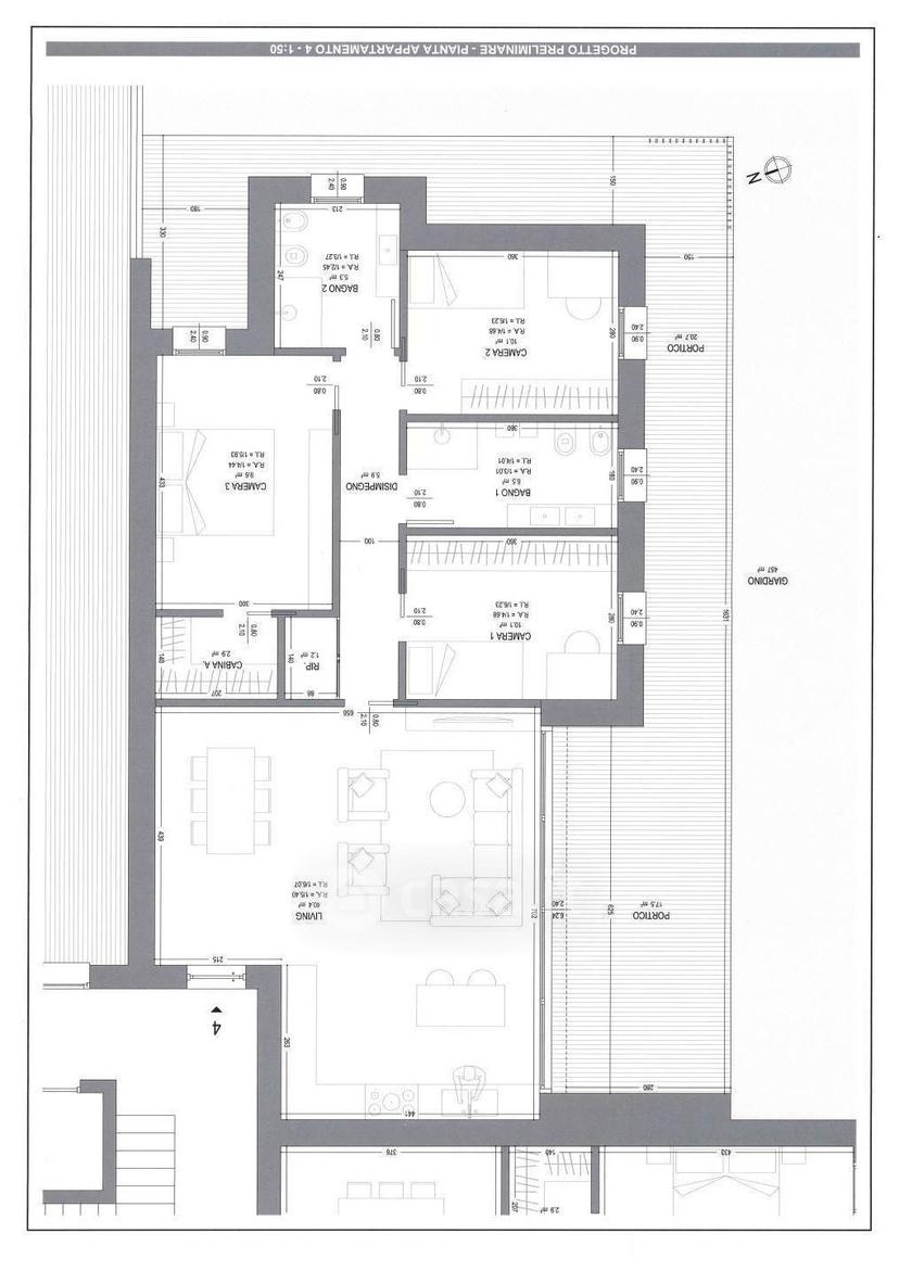 Quadrilocale in Via Magenta 19 — foto 10 di 21