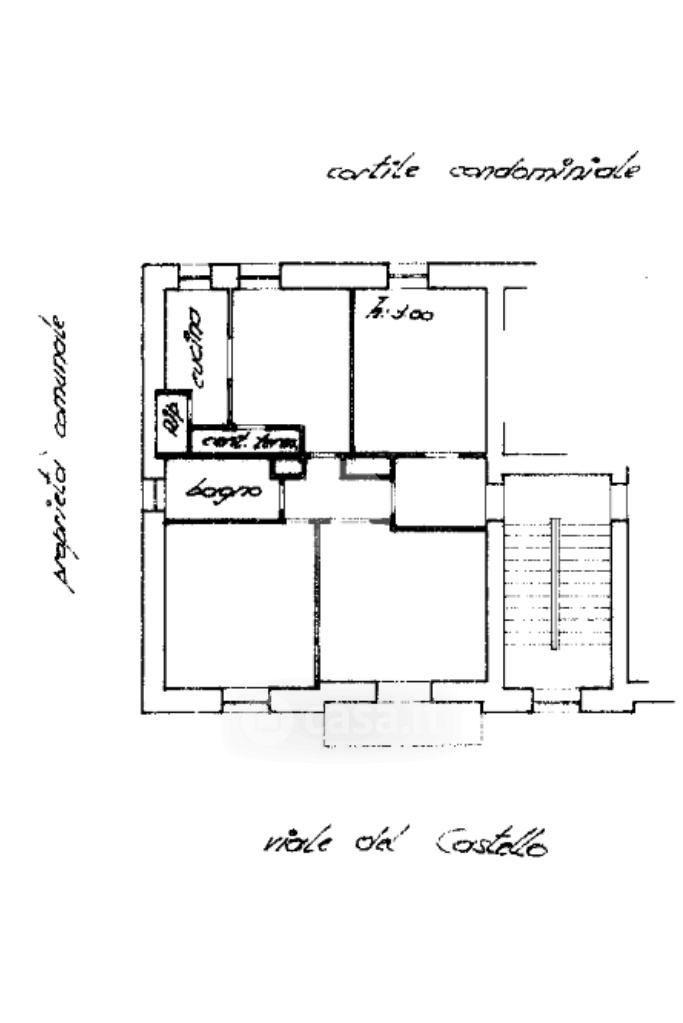 Trilocale in Viale del Castello 86