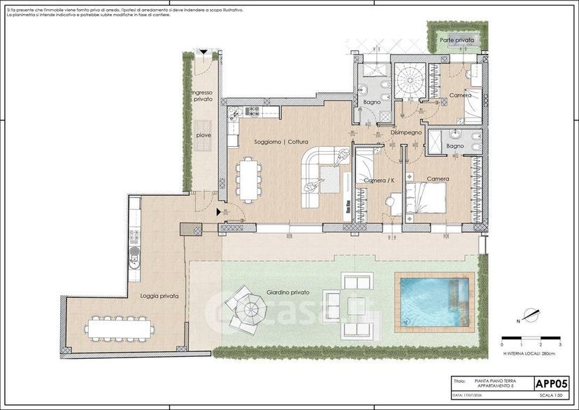 Appartamento in Via Flavio Gioia 26 — foto 38 di 59