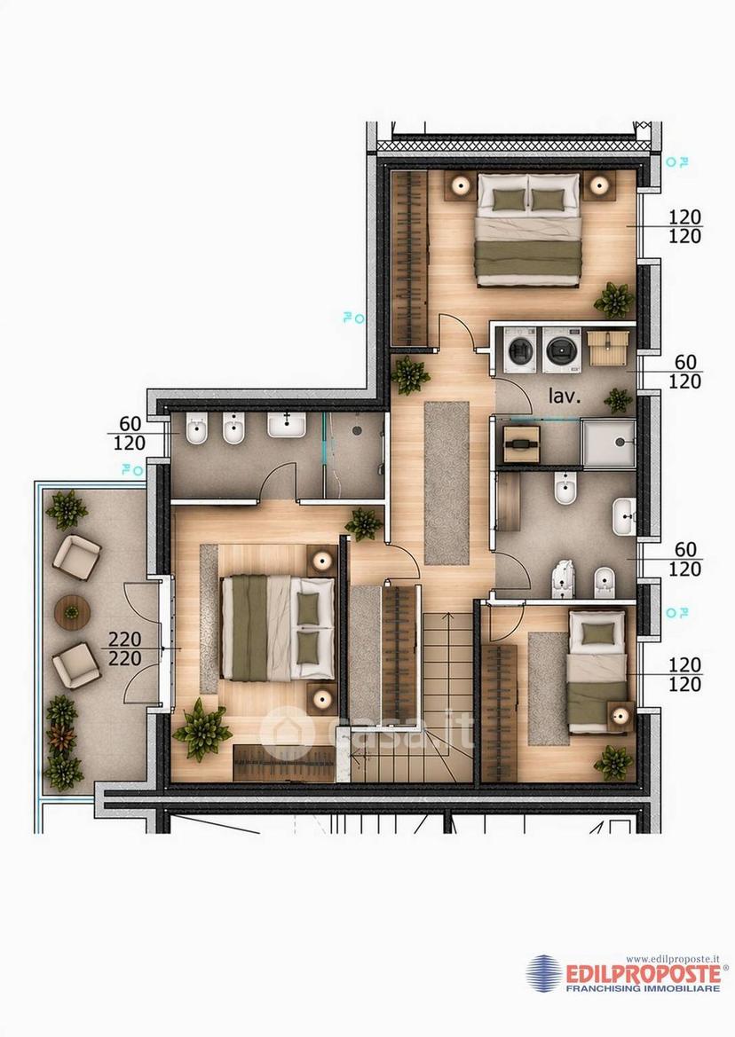 Villa in Via del Seprio — foto 13 di 24