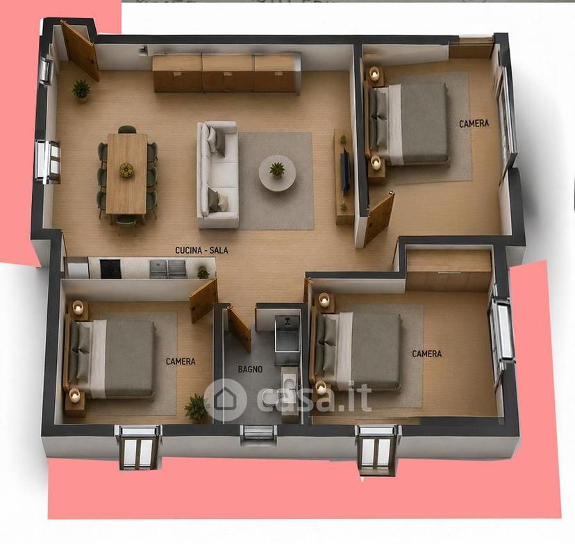 Quadrilocale in Via Martiri della Libertà 298