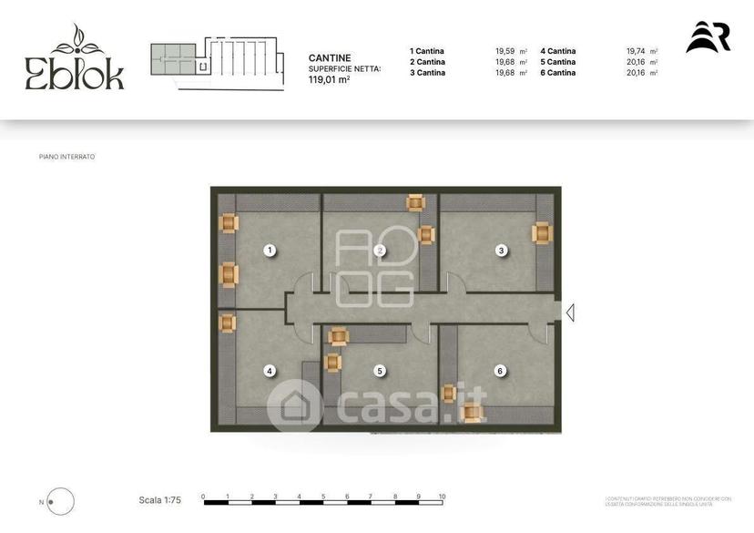 Trilocale in Via San Massimiliano Kolbe 39
