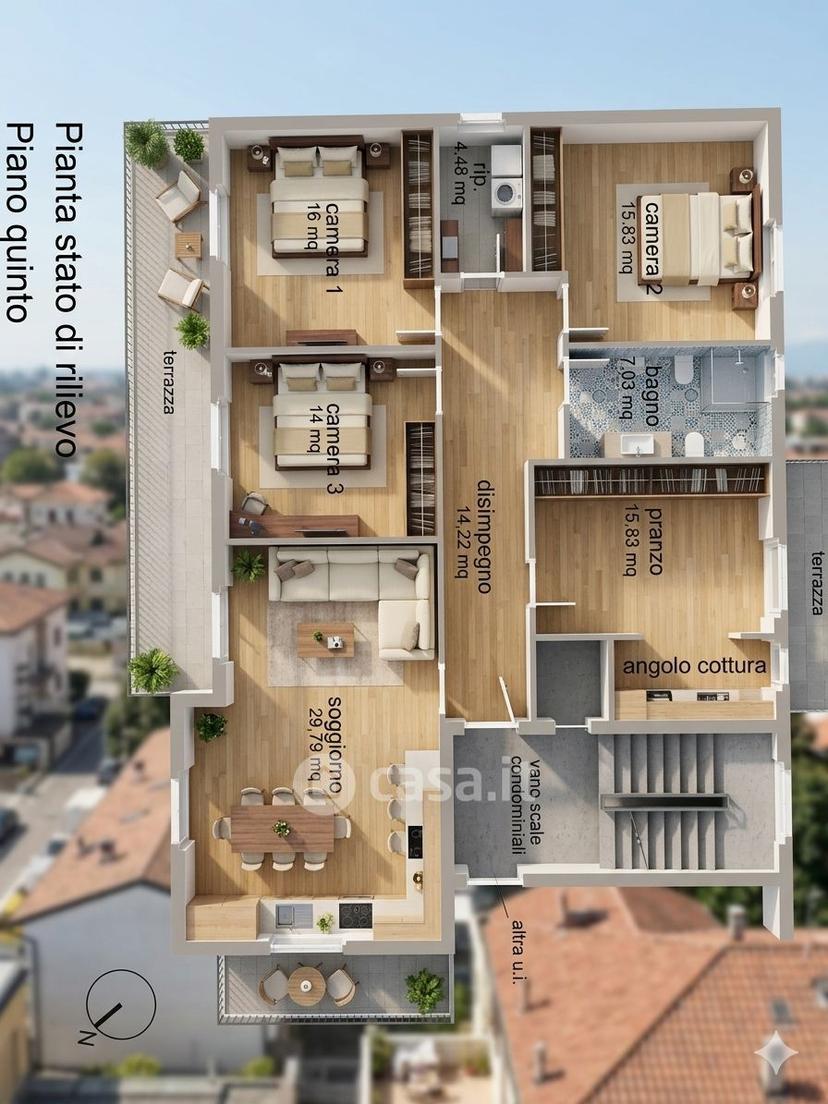 Appartamento in Via Ammiraglio Burzagli