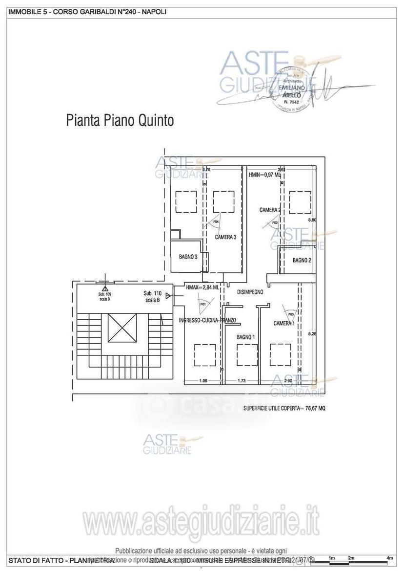 Appartamento in Corso Giuseppe Garibaldi 240 — foto 15 di 22
