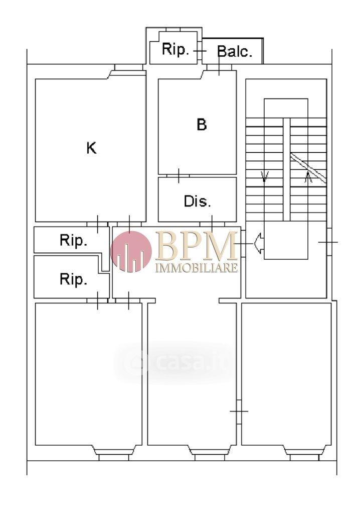 Quadrilocale in Piazza della Vittoria 30 — foto 14 di 38