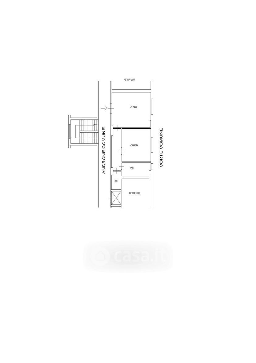 Monolocale in Via Achille Loria 8 — foto 11 di 15