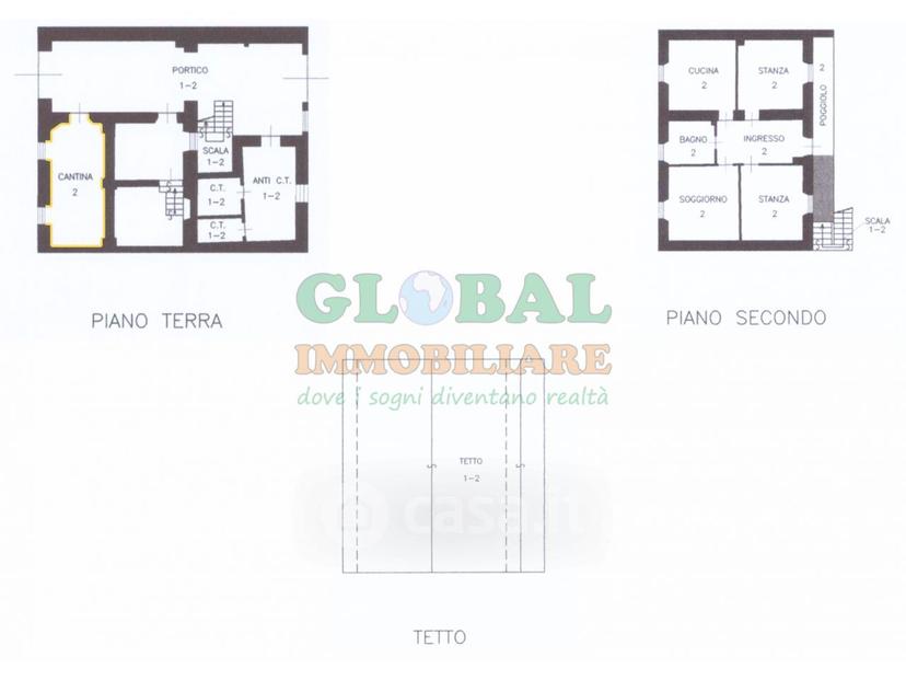 Trilocale in Via Fratelli 43 — foto 19 di 28
