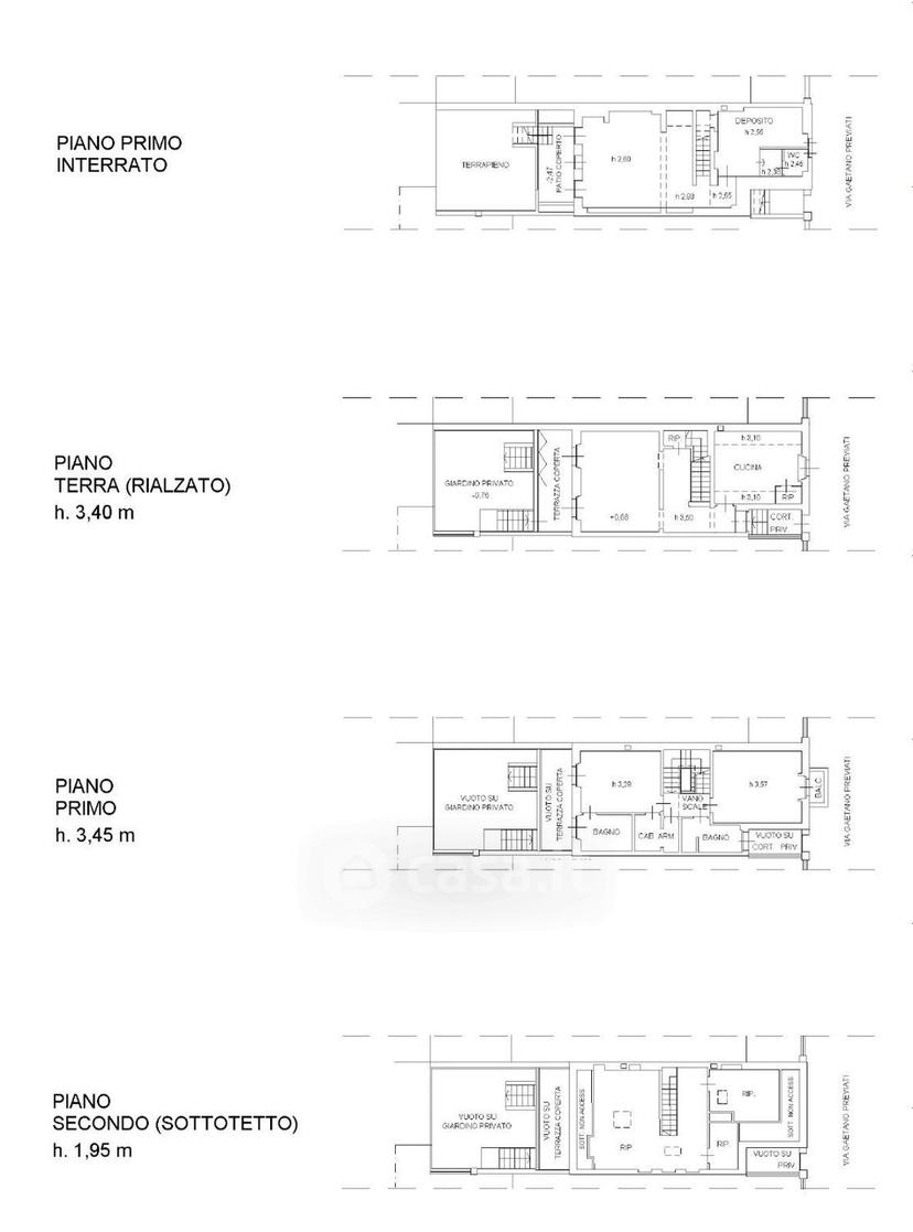 Villa in Via Gaetano Previati — foto 45 di 56