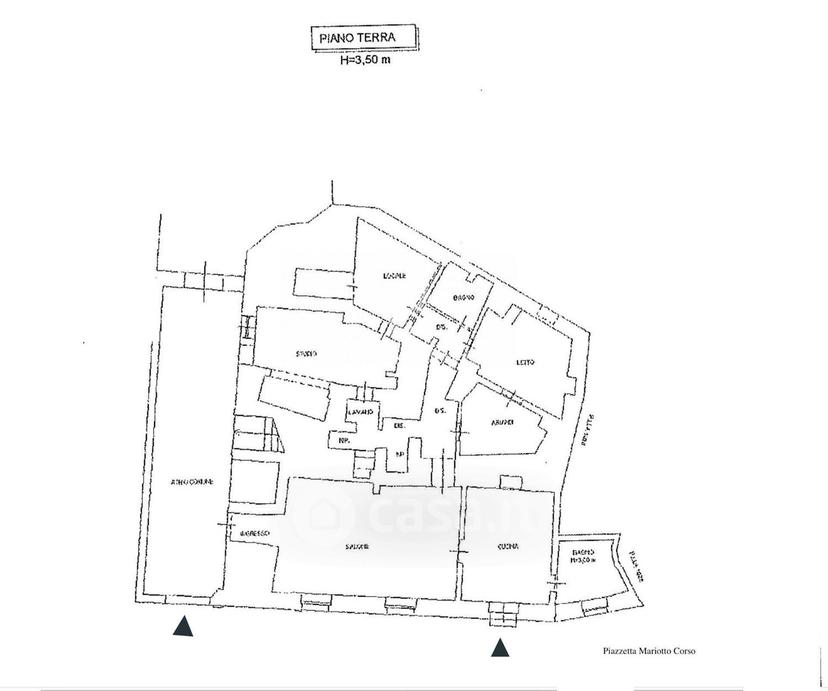 Appartamento in Piazzetta Mariotto Corso — foto 20 di 21