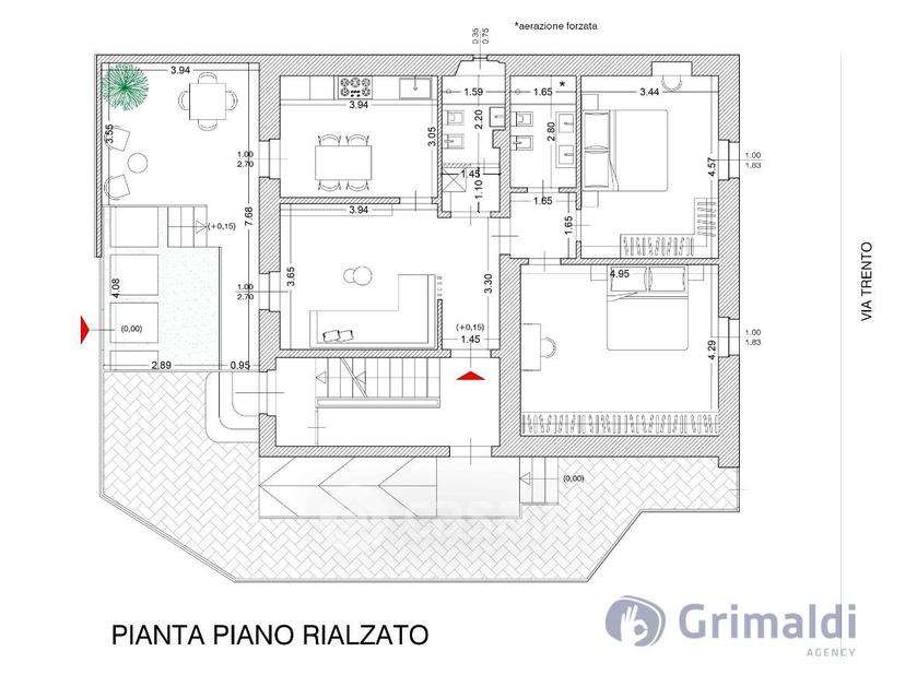 Trilocale in Via Trento 26 — foto 11 di 12