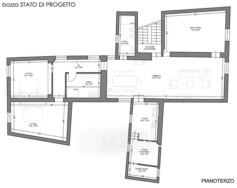 Appartamento in Piazza Napoleone — foto 4 di 20