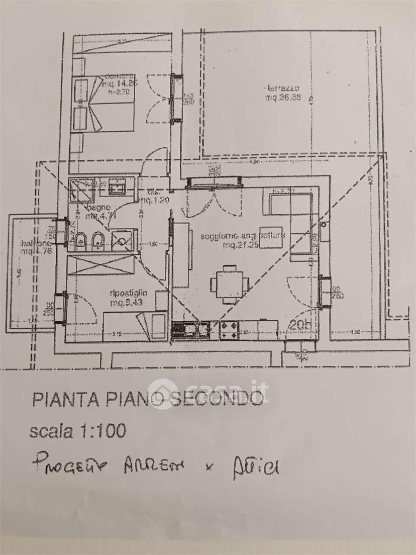 Trilocale in Via Godo — foto 9 di 17