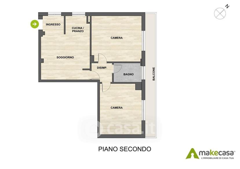 Trilocale in Via dei Platani 25 — foto 21 di 21