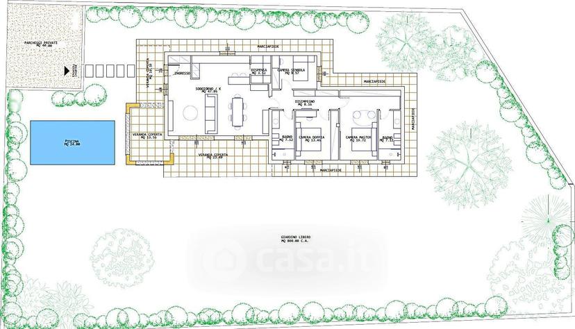 Villa in Viale Dante Alighieri — foto 8 di 9