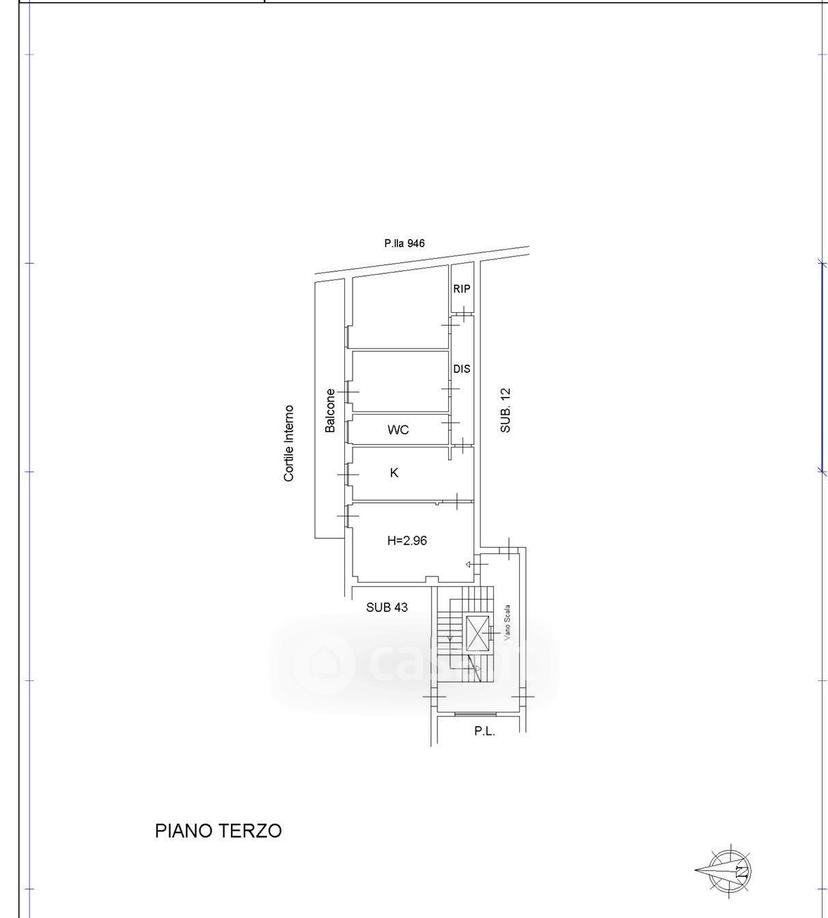 Trilocale in Viale Teracati — foto 18 di 27