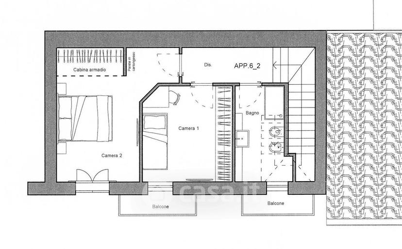 Trilocale in Via Palestro 18 — foto 25 di 36