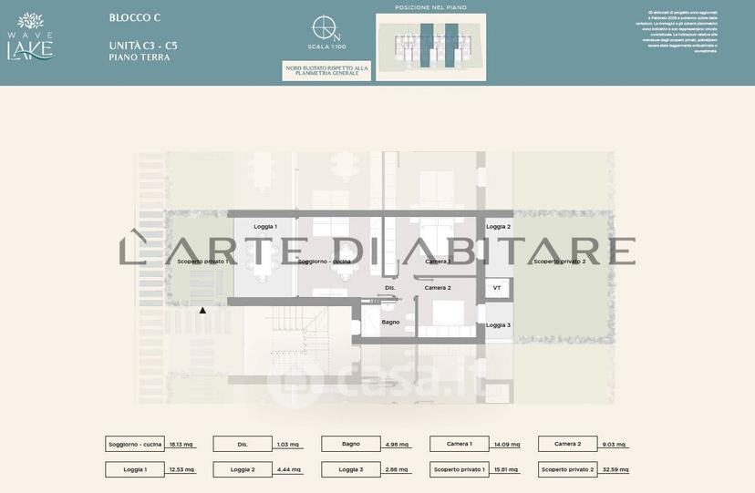 Trilocale in Via del Zocco 38 — foto 16 di 26