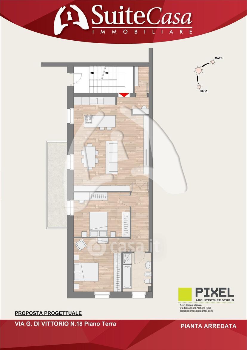 Trilocale in Via G. di Vittorio 16 — foto 7 di 23