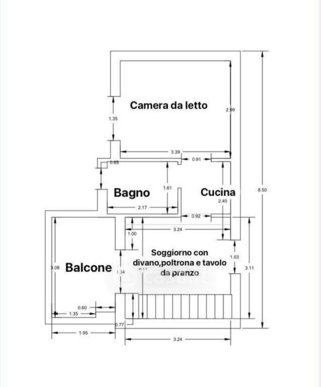 Trilocale in Contrada Marinella — foto 5 di 12